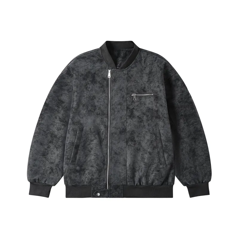 Michael Rock Jacket Unisex Gray-2