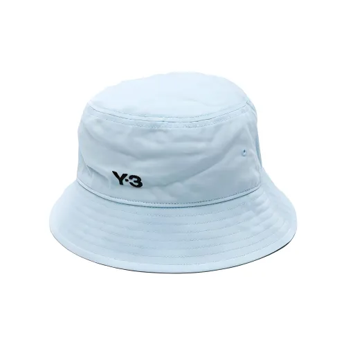 Y 3 Embroidered logo Cotton Bucket Hat