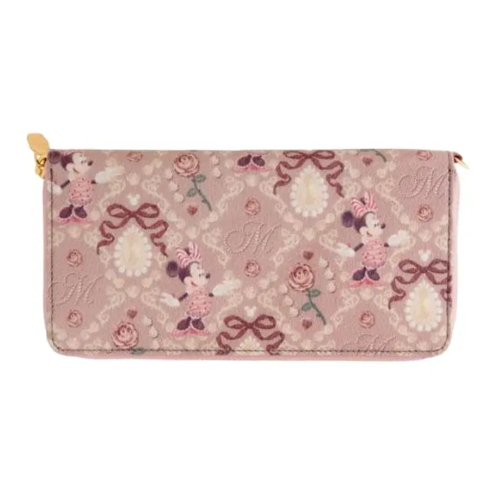 Disney Cotton Wallet Women's Pink-1