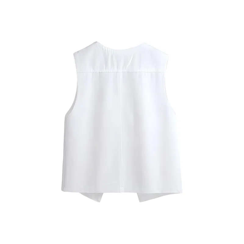 Cypress House Vest Women's White-1