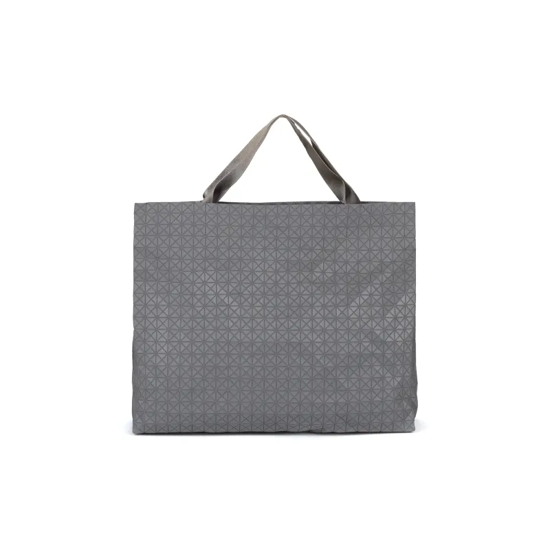 ISSEY MIYAKE KuroCart Nylon Fabric One Shoulder Handbags Large Size Unisex Light Gray-2