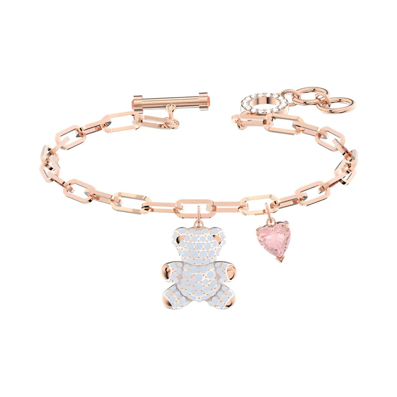 Swarovski Rose Gold Tone Plated Bracelets Women's Rose Gold-1