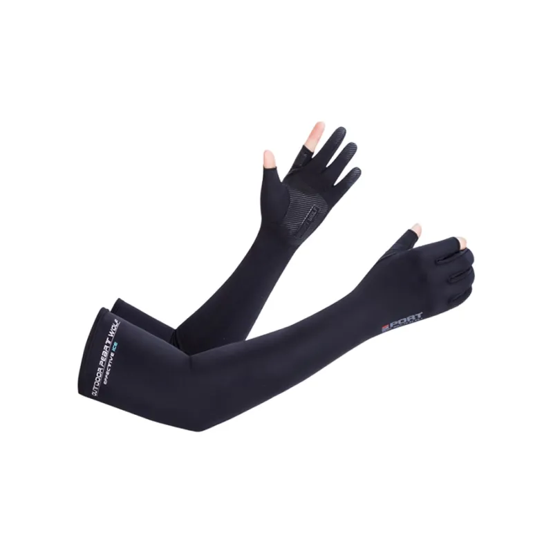 EQUIPMENTELEGANT Polyester Sun Protection Sleeves Women's-4