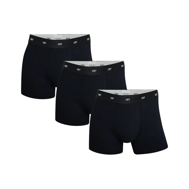 CR7 CRISTIANO RONALDO Underpants Men's 3 Pack Space Black-2