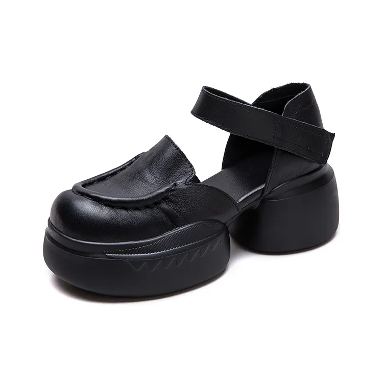 PLO CART Chunky Heel High Heels Women's-1