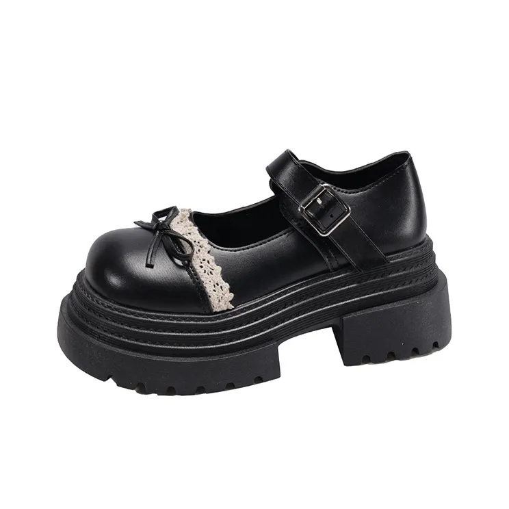 Yang Nianhua Loafers Women's Black-4