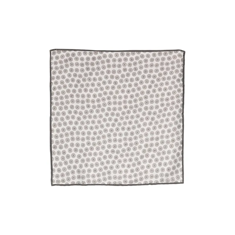 Brunello Cucinelli Geometric-print Silk Handkerchief-0