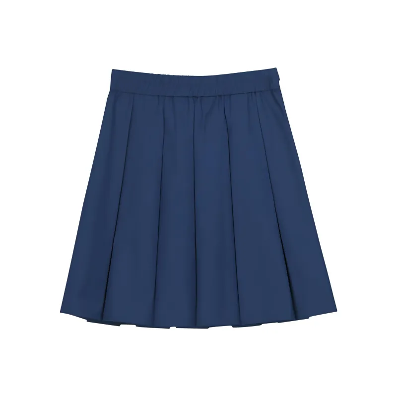 Snbl x ZHUDI Casual Short Skirts Women's Dark Blue-1