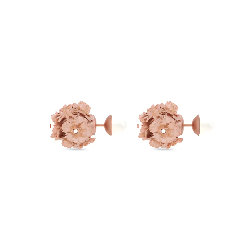 DIOR Metal Earrings Women's Pink-2