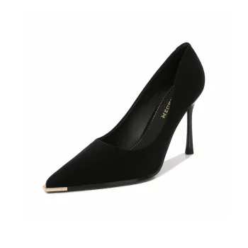 WECKER Slim Heel High Heels Women's Black