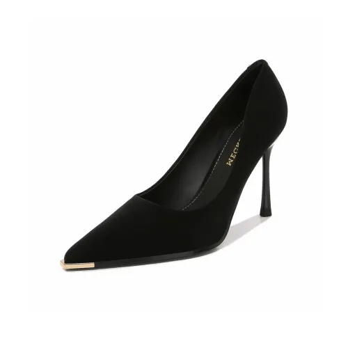 WECKER Slim Heel High Heels Women's Black