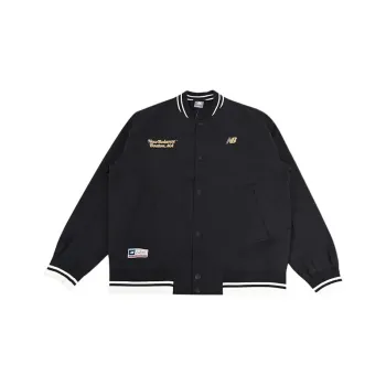 New Balance Sports And Leisure Baseball Jacket Men's Black