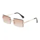 Gold Frame with Gradient Tea Brown Lens (TY0044-4)