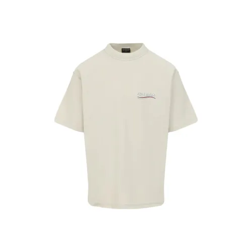 Balenciaga SS25 T Shirt Men's Beige