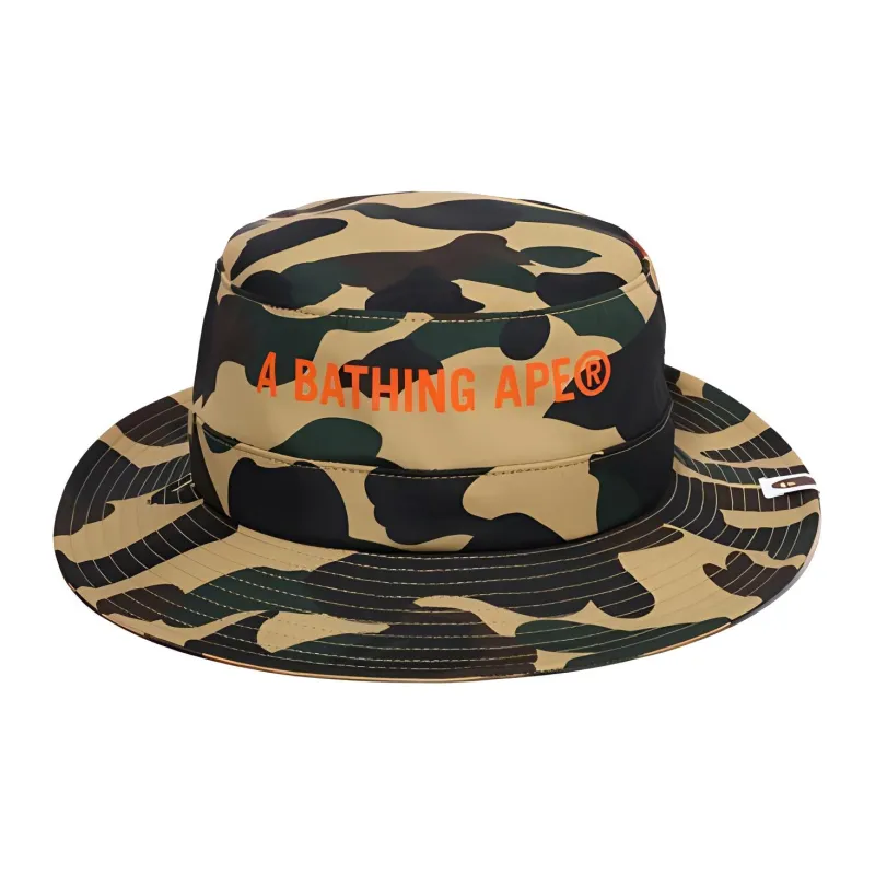 A BATHING APE Polyester Bucket Hats Kids' Multicolor-3