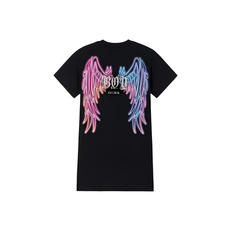 Boy London Short Sleeved Dress Women's Black-1