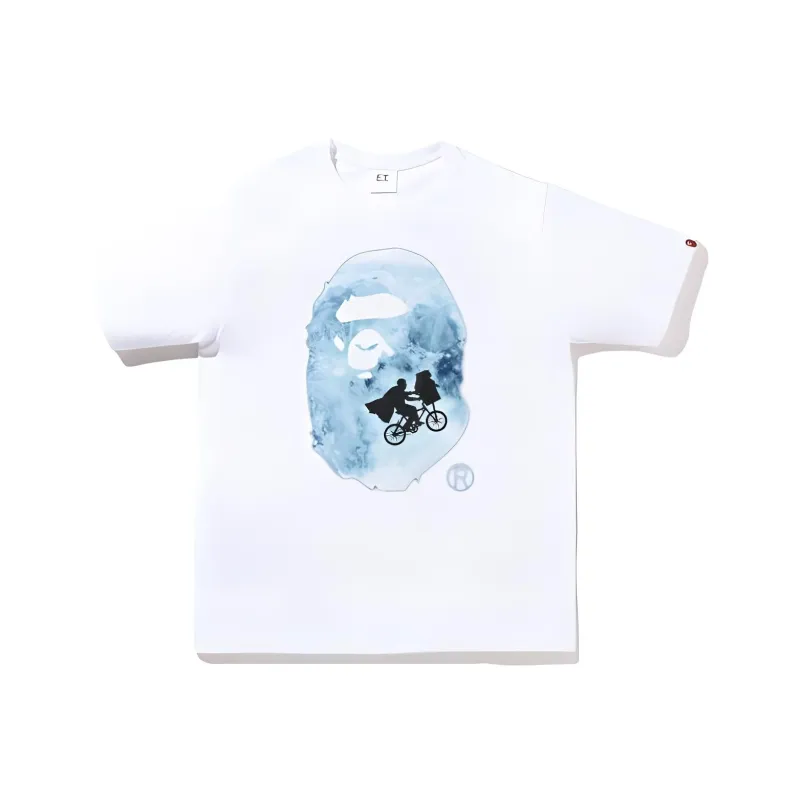 A BATHING APE X E.T. Ape Head Tee-3