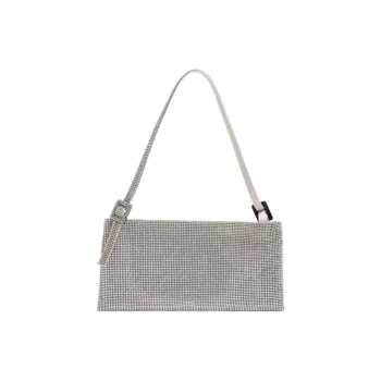 BENEDETTA BRUZZICHES Glass Shoulder Bag Regular Women's Silver