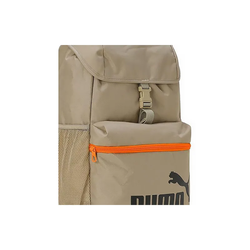 PUMA Phase Fabric Backpack Regular Unisex Khaki-3