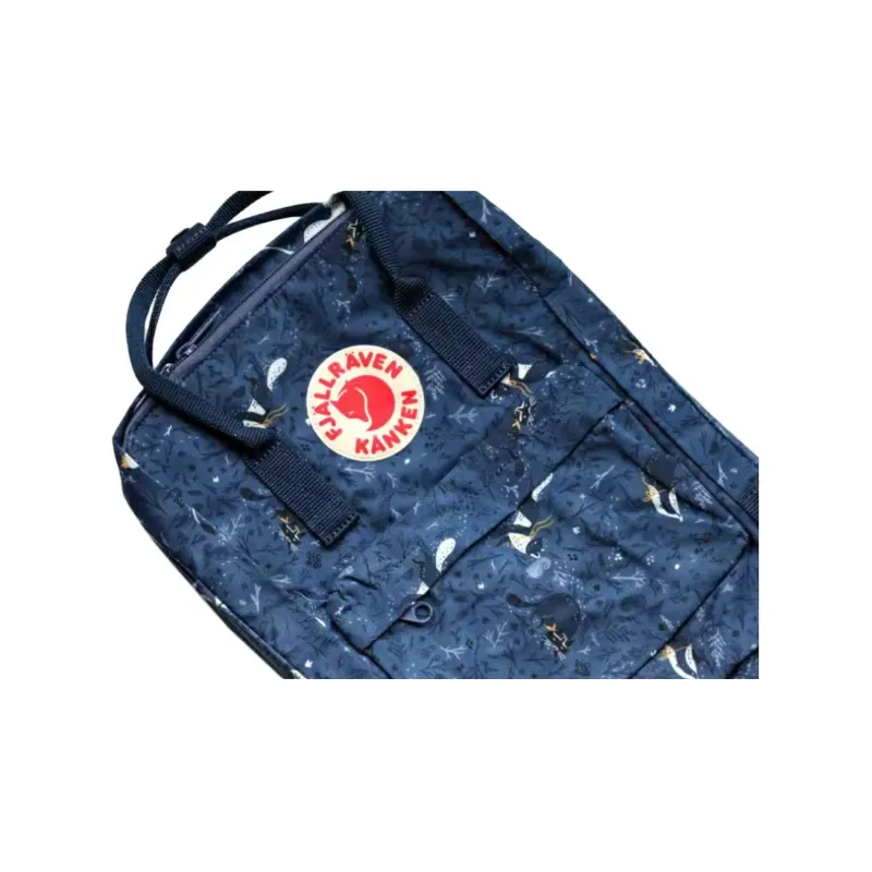 Fjallraven Kanken Cotton With Polyester Laptop Backpack Regular Unisex Blue-3
