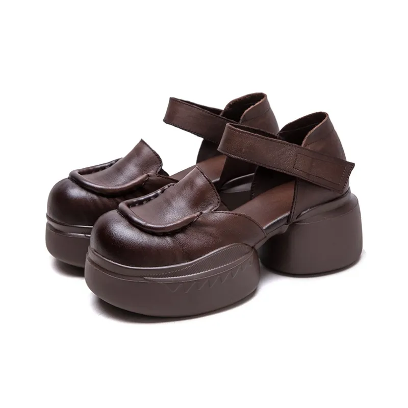 PLO CART Chunky Heel High Heels Women's-6