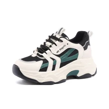 RED DRAGONFLY Women's Casual Shoes Height Increasing Low Top Chunky Sneakers Women's