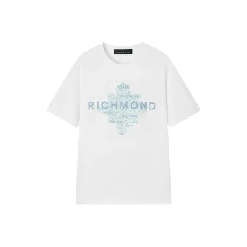 JOHN RICHMOND T Shirt Unisex Raw White
