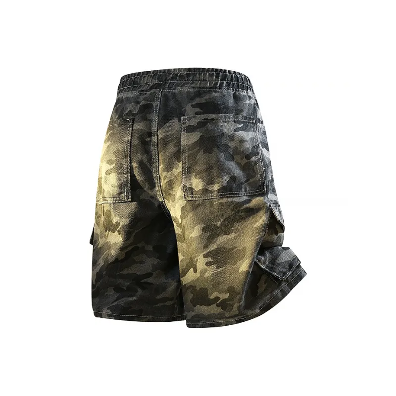 Supremo Cat Denim Shorts Unisex-1