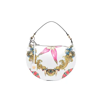 FANSIZHE VERSACE Polyamide Shoulder Bag, One Shoulder Handbag Women's White