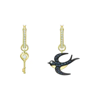 Swarovski Tarot Magic Stud Earrings Women's Blue