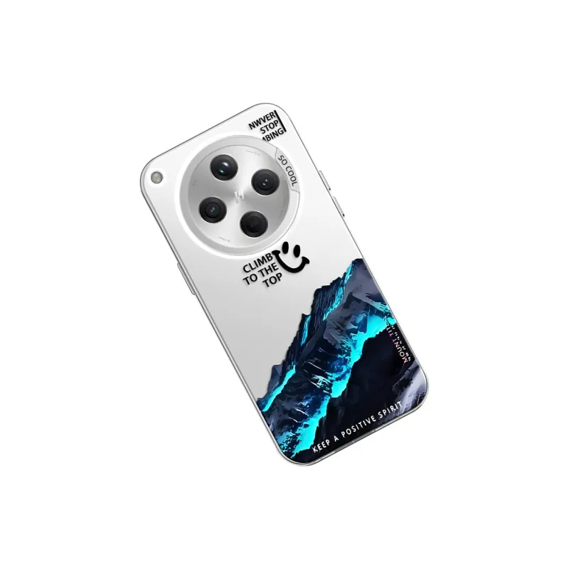 CHUNFAN PC Material Phone Cases Compatibility With OPPO A5 Pro/Find X8/Reno 12/11/Pro Quiet Luxury-2