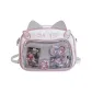 White & Pink Color
