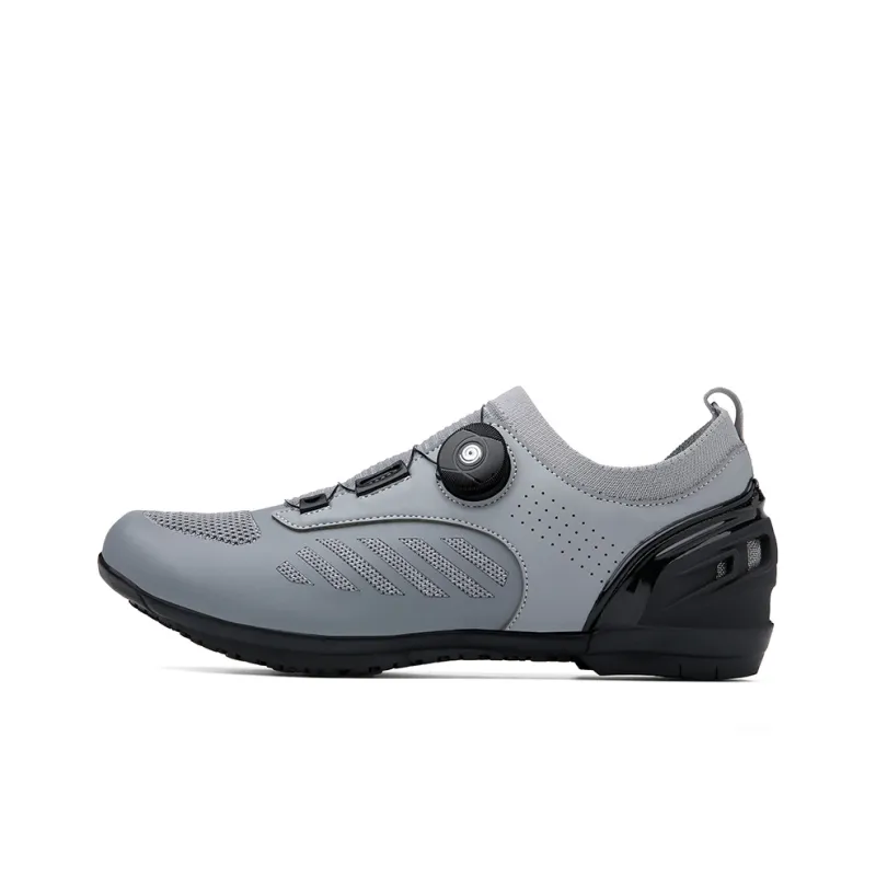 BBMTR Cycling Shoes Unisex Low Top Black/Gray/Denim Blue/Purple-5