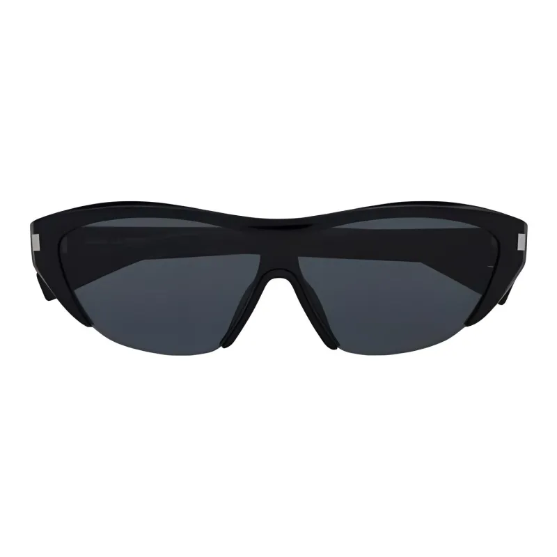 SAINT LAURENT Irregular Shape Sunglasses Unisex Black-1