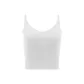 [Navel Exposure]Crisscross Back Smoothing-Cloud Porcelain White