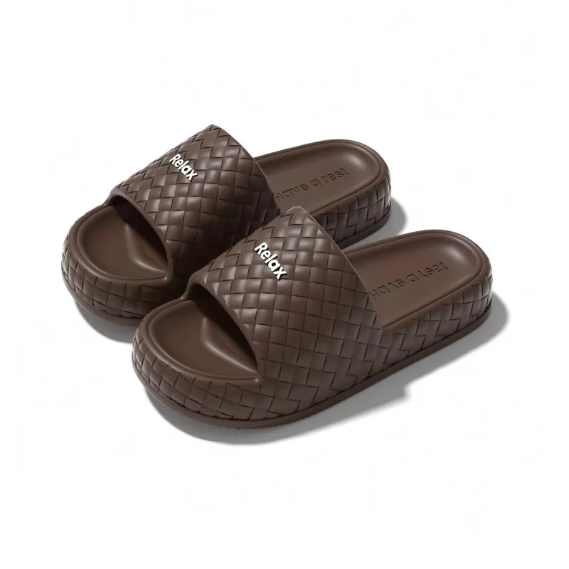 Lighthearted Classic Style Fashionable Check, Non Slip EVA Home Sole, Like Slippers-8