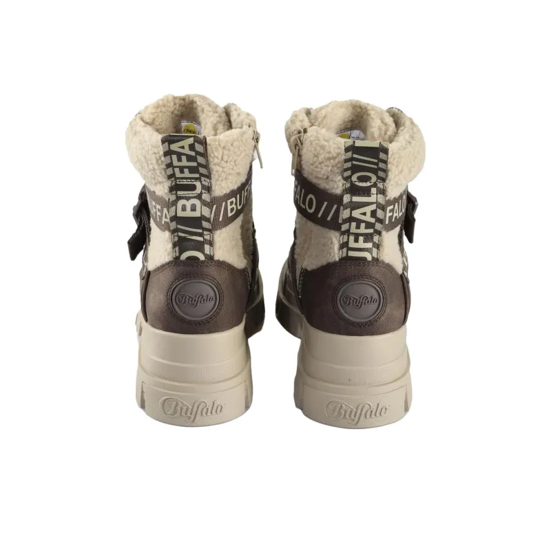 Buffalo Aspha COM 1 Ankle Boots Women's Beige-2