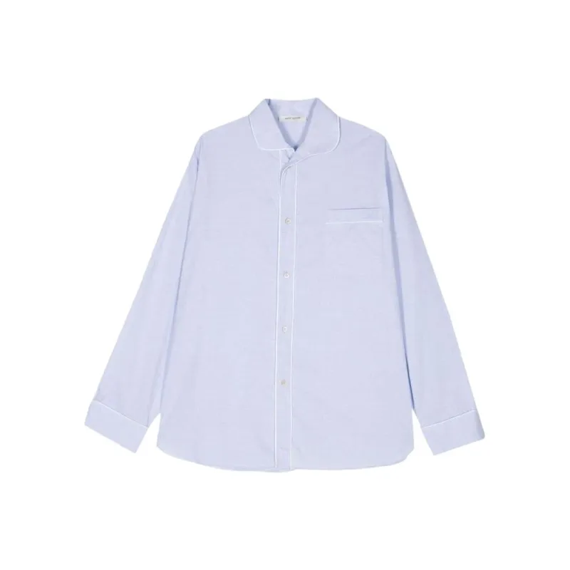Wales Bonner Market Stripe detail Shirt-0