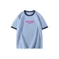 [100% cotton]Glacier Blue (Tf Striped Center Logo)