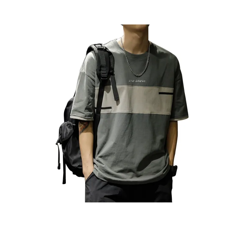 M MAICCO Fashion Versatile T Shirt Men's-0