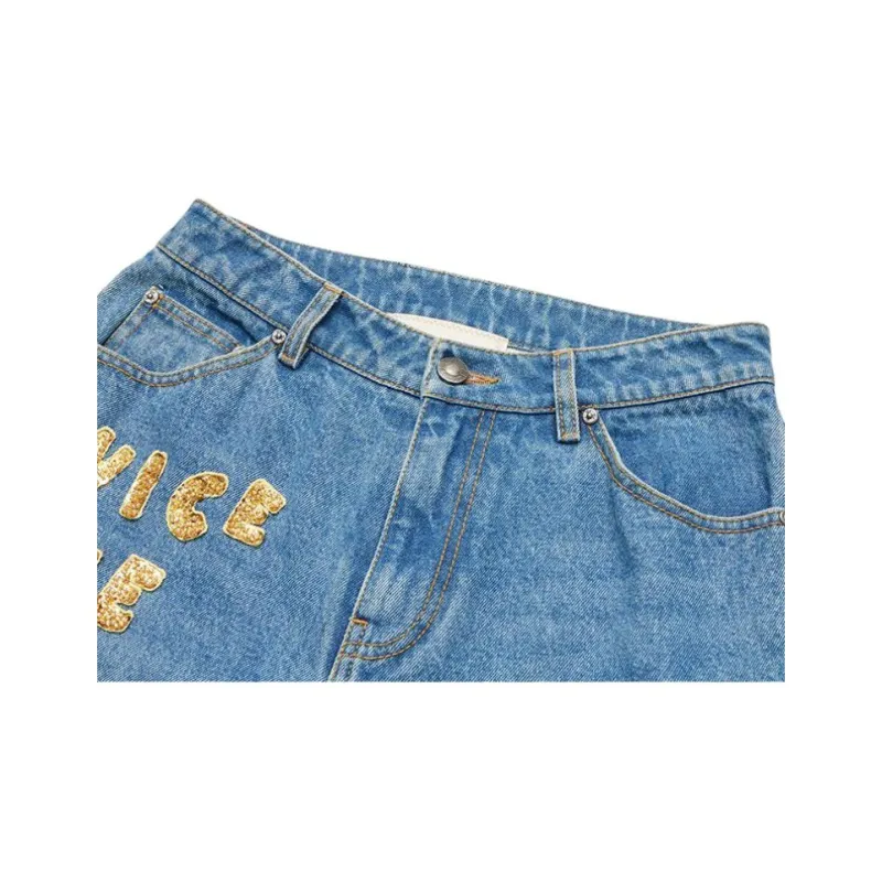 Ed Hardy Jeans Women's Blue-5