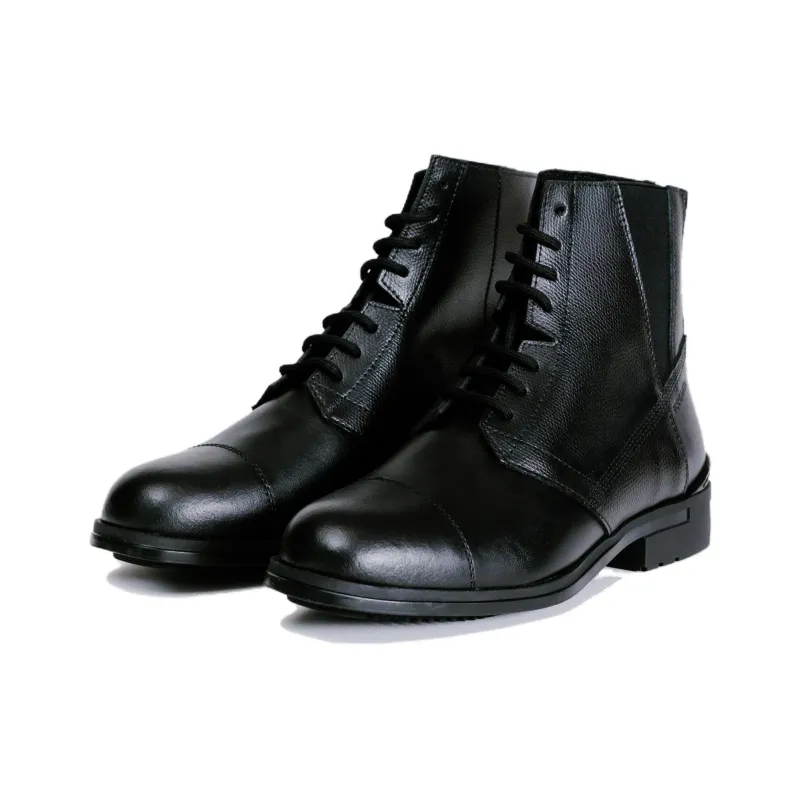 DECATHLON 500 Series Ankle Boots Unisex Black-2