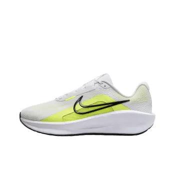 Nike DOWNSHIFTER 13 Anti Slip Wear Resistant Low Top Casual Running Shoes Unisex White Yellow
