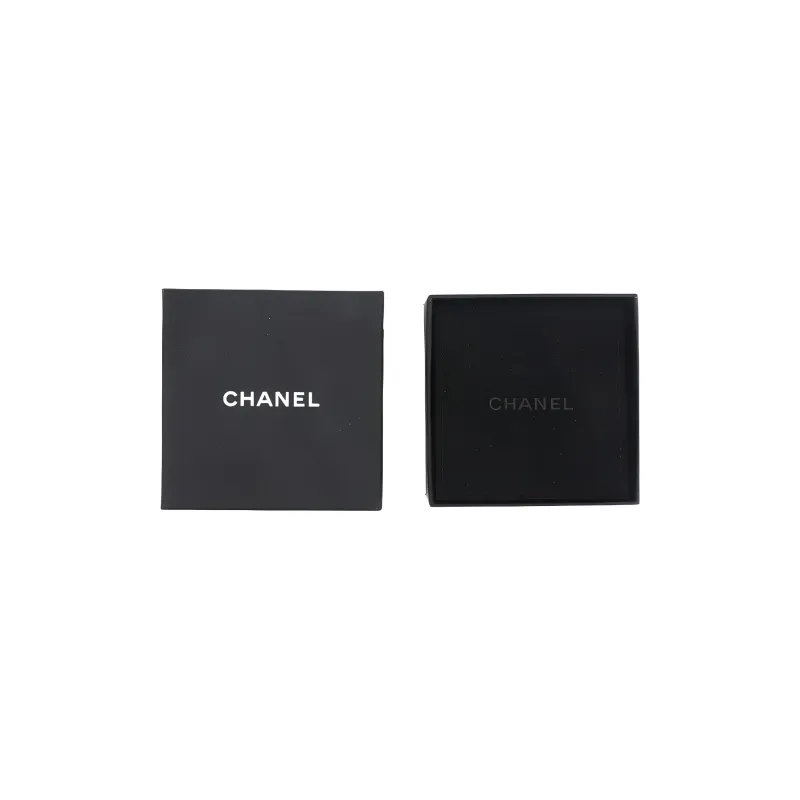 CHANEL CC Earrings Women's Gold-3