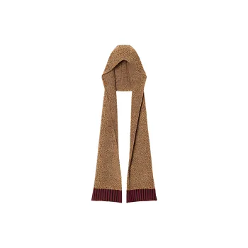 UNIQLO Knit Scarves Unisex Brown