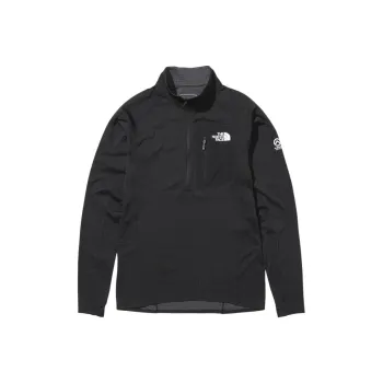 THE NORTH FACE Expedition Dry Dot Zip High T Shirt Men's Black