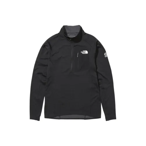 THE NORTH FACE Expedition Dry Dot Zip High T Shirt Men's Black