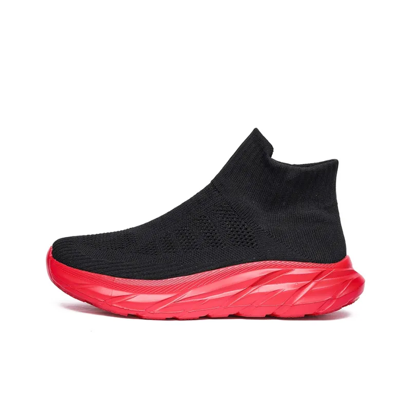 AMICNIEGD Breathable Abrasion Resistant Slip Resistant Low Top Chunky Sneakers Unisex-4