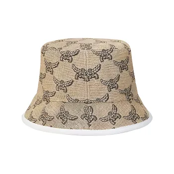MCM Polyester Polyamide Viscose Bucket Hats Women's Brown