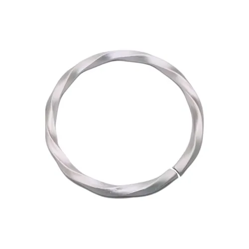 Old Qingyun Silver Building 999 Fine Silver Bangles Women's